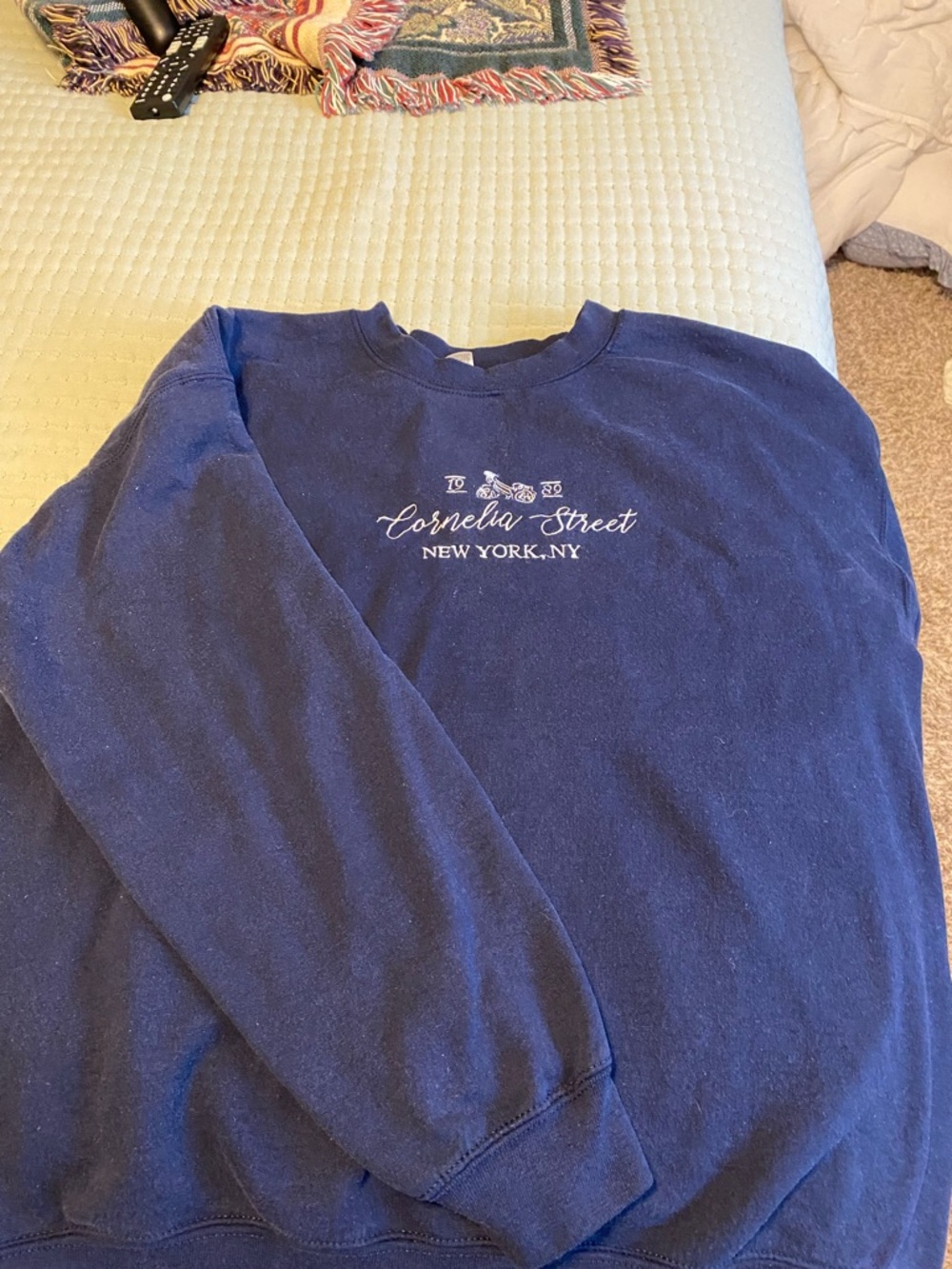 Taylor swift cornelia street embroidered sweatshirt